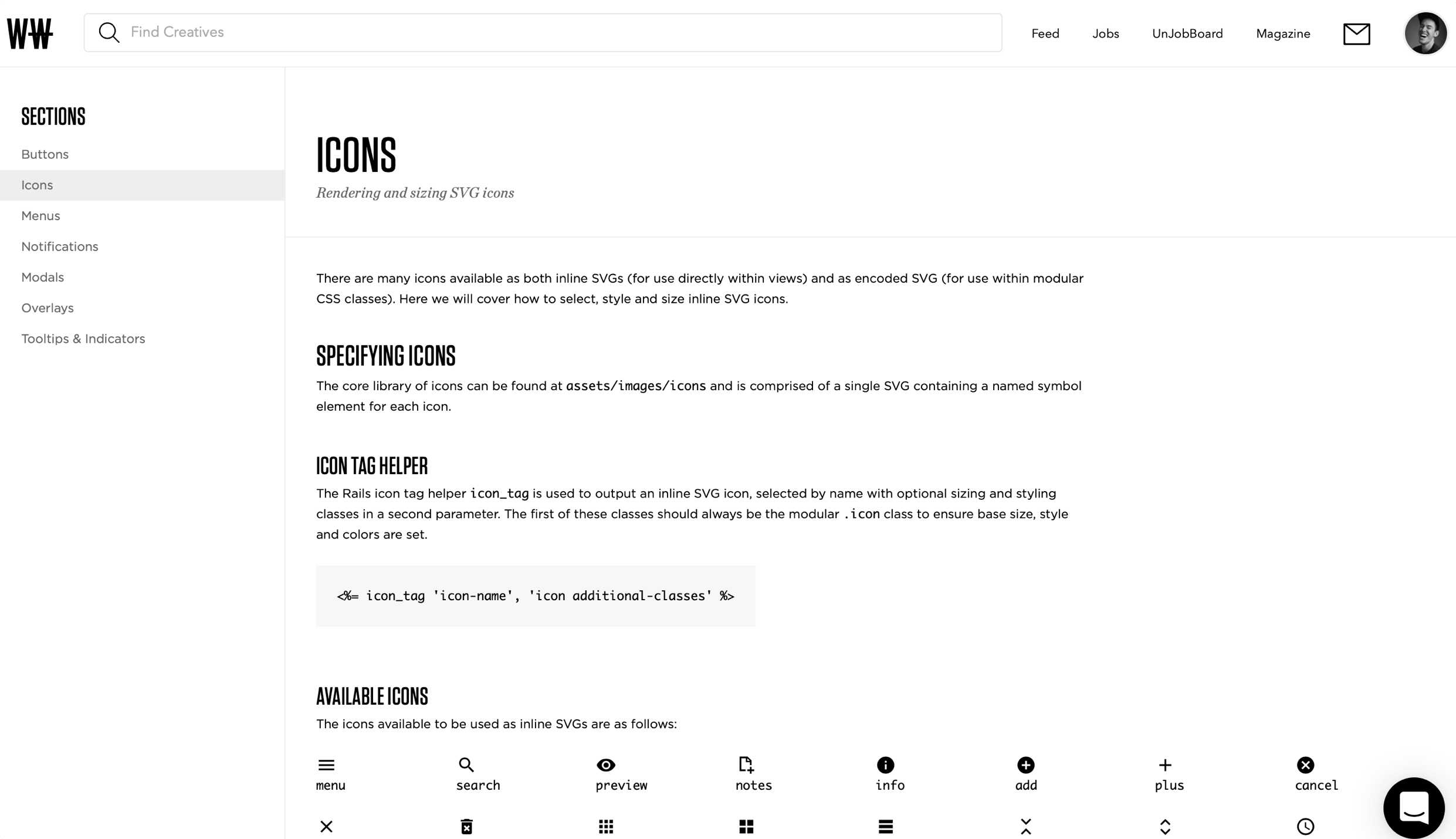 WNW Styleguide Image